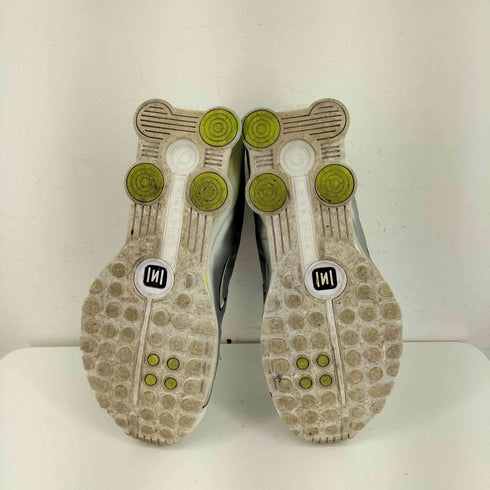 ナイキ NIKE Shox R4 White/Volt メンズ JPN:25